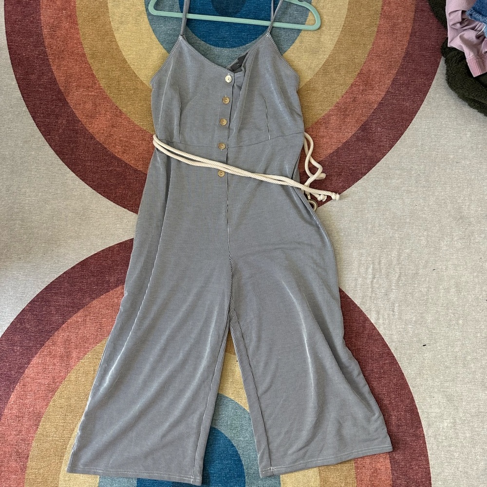 Primark Striped Jumpsuit